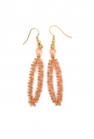 Sliver Bead Earrings
